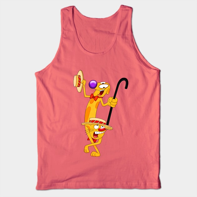 CatDog Show Tank Top by cariespositodesign